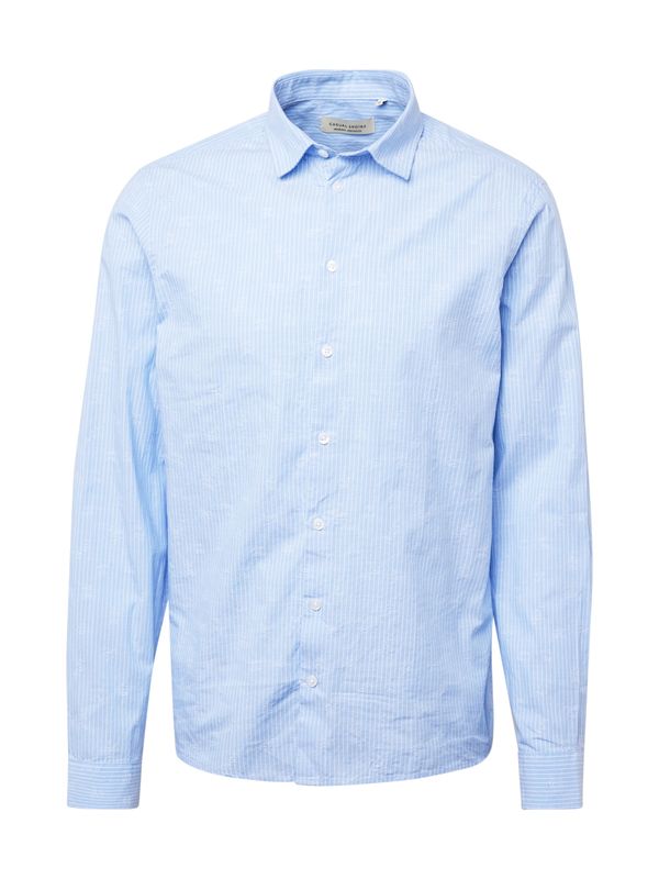 Casual Friday Casual Friday Риза 'Anton'  синьо / бяло