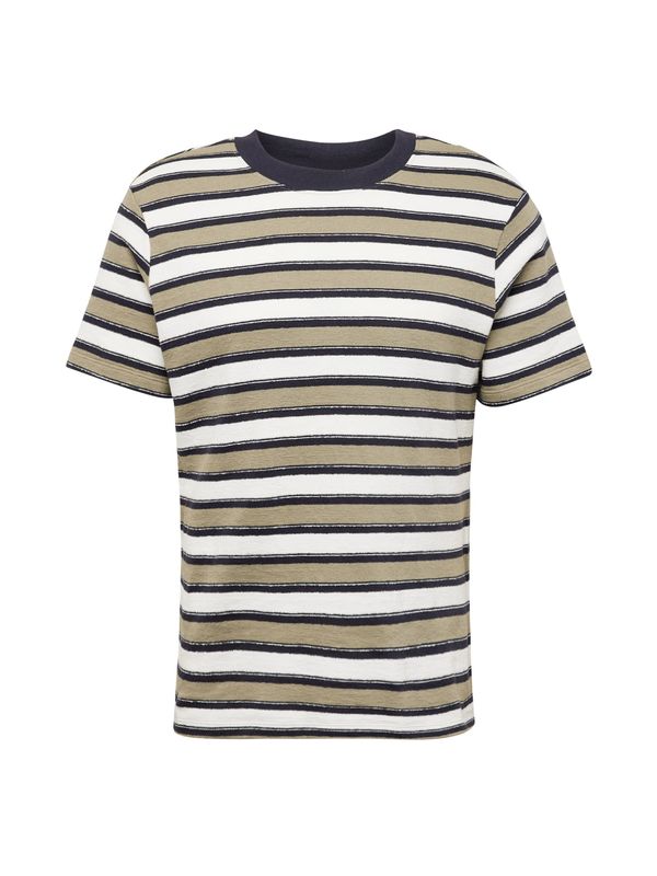 Casual Friday Casual Friday Тениска 'Thor'  нейви синьо / сиво-бежово / бяло