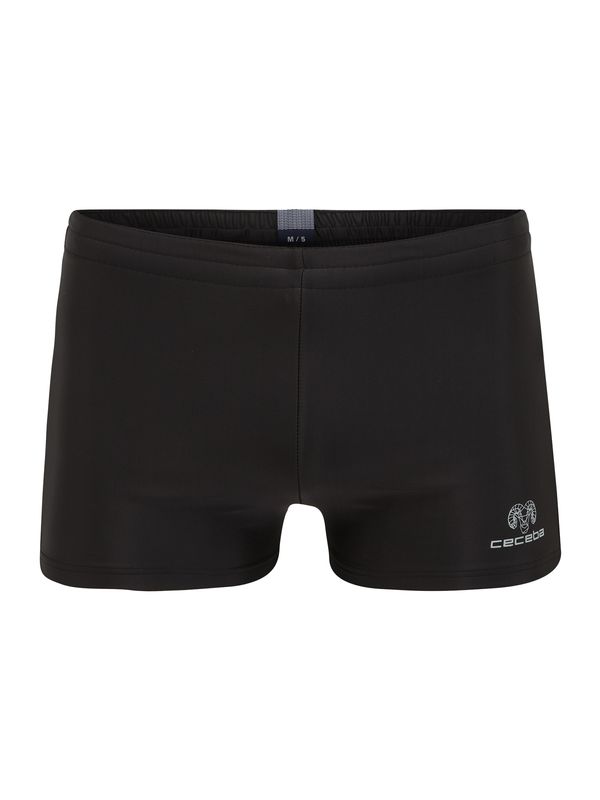 CECEBA CECEBA Бански къси панталонки  черно / бяло