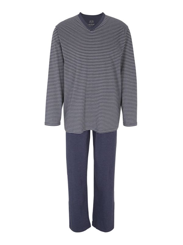 CECEBA CECEBA Дълга пижама  тъмносиньо / бяло