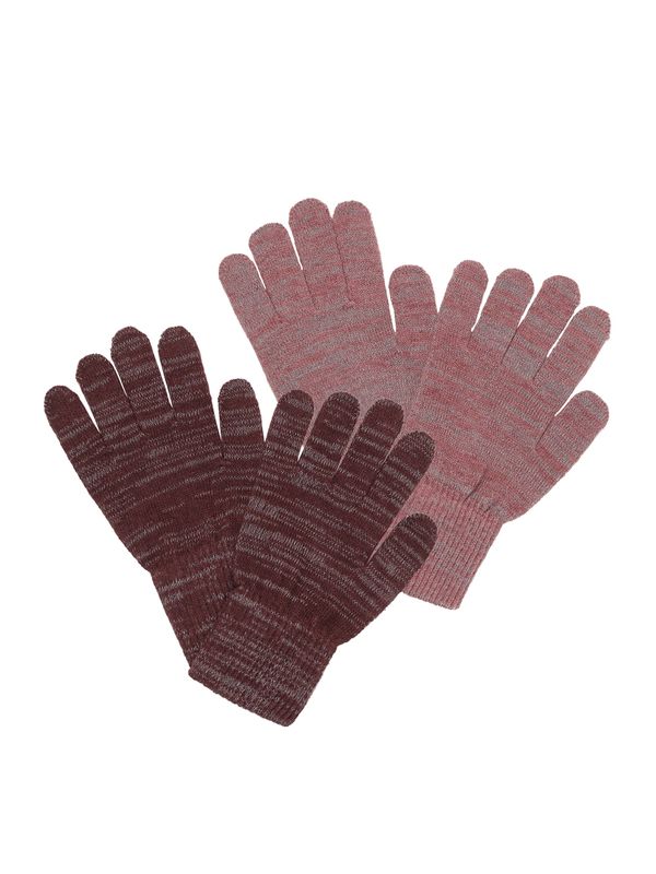 CeLaVi CeLaVi Ръкавици  тъмнокафяво / сиво / пепел от рози