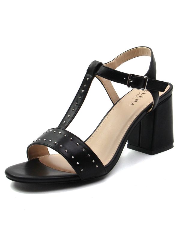 Celena Celena Сандали с каишка 'Carita'  черно / сребърно