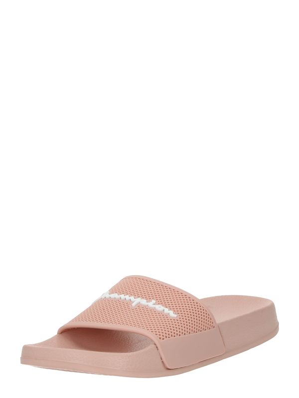 Champion Authentic Athletic Apparel Champion Authentic Athletic Apparel Чехли 'DAYTONA'  пудра / бяло