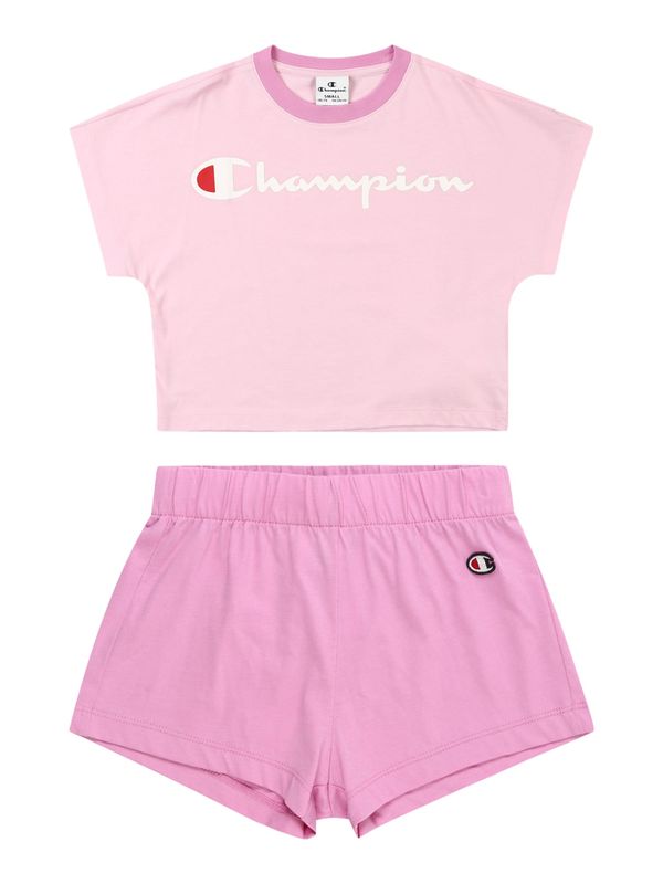 Champion Authentic Athletic Apparel Champion Authentic Athletic Apparel Комплект  бледорозово / еосин / червено / бяло