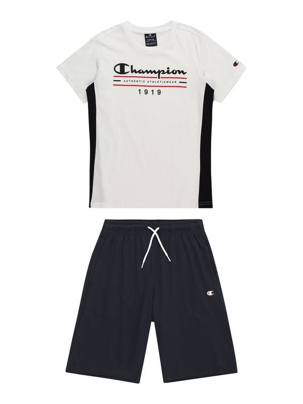 Champion Authentic Athletic Apparel Champion Authentic Athletic Apparel Комплект  червено / черно / бяло