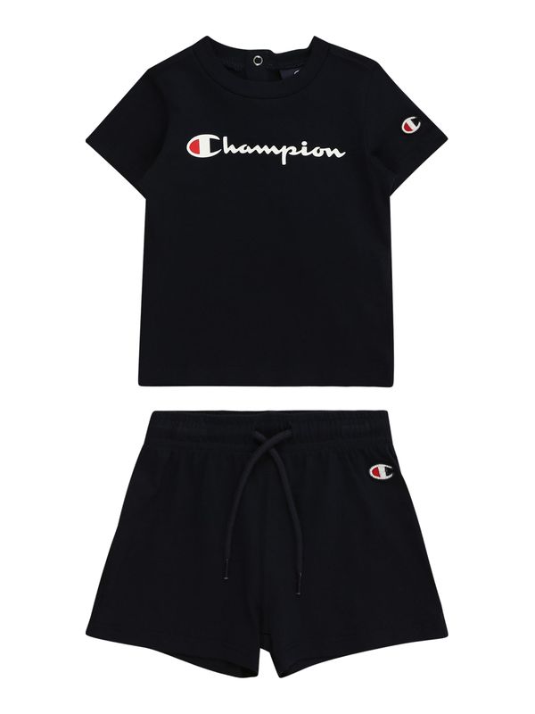 Champion Authentic Athletic Apparel Champion Authentic Athletic Apparel Комплект  нейви синьо / червено / мръсно бяло