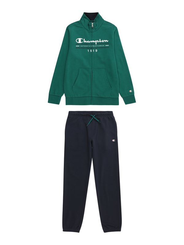 Champion Authentic Athletic Apparel Champion Authentic Athletic Apparel Облекло за бягане  нейви синьо / зелено / бяло