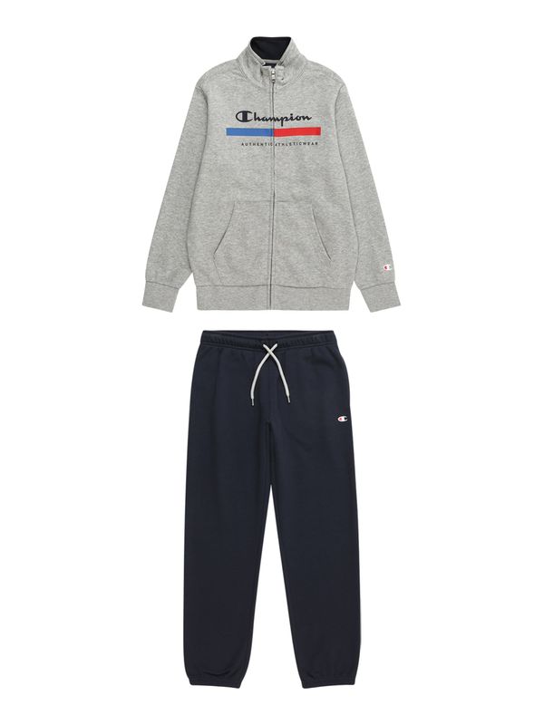 Champion Authentic Athletic Apparel Champion Authentic Athletic Apparel Облекло за бягане  синьо / нейви синьо / сив меланж / червено