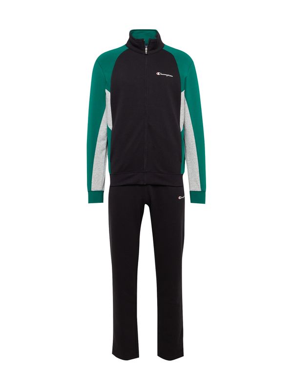 Champion Authentic Athletic Apparel Champion Authentic Athletic Apparel Облекло за трениране  сив меланж / смарагдово зелено / черно / бяло