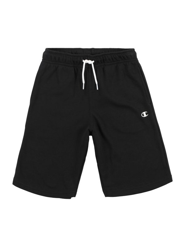 Champion Authentic Athletic Apparel Champion Authentic Athletic Apparel Панталон  черно / бяло