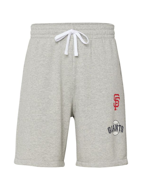 Champion Authentic Athletic Apparel Champion Authentic Athletic Apparel Панталон  морскосиньо / сив меланж / червено / бяло