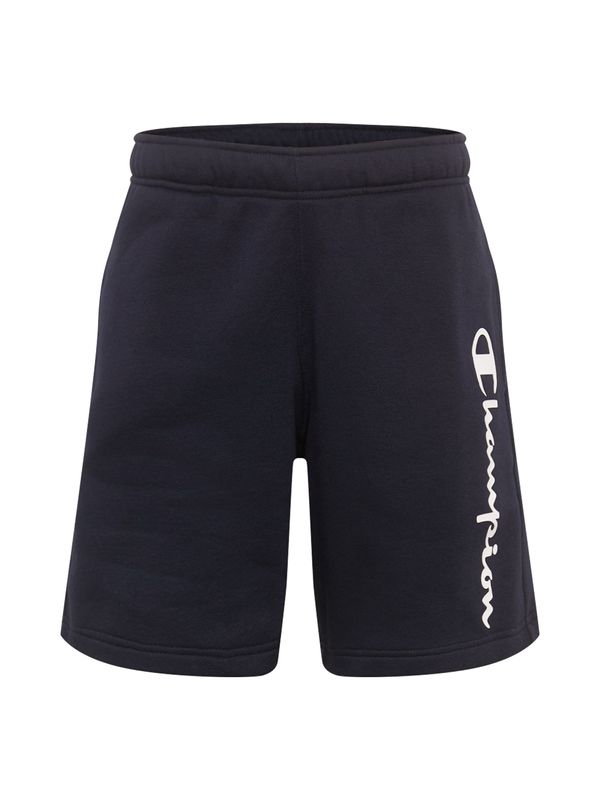 Champion Authentic Athletic Apparel Champion Authentic Athletic Apparel Панталон  нейви синьо / бяло