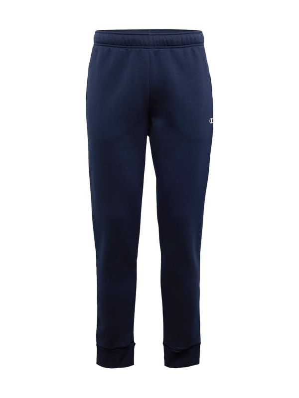Champion Authentic Athletic Apparel Champion Authentic Athletic Apparel Панталон  нейви синьо / бяло