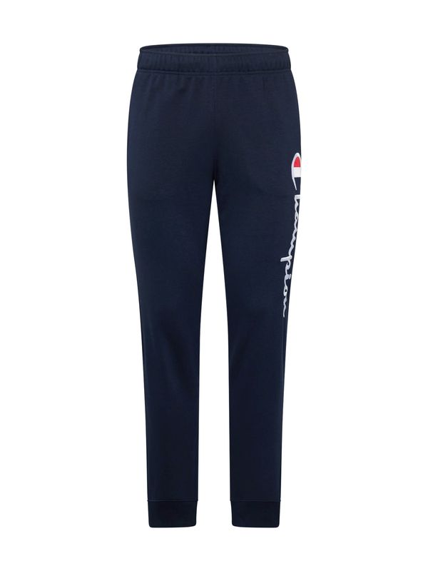 Champion Authentic Athletic Apparel Champion Authentic Athletic Apparel Панталон  нейви синьо / червено / мръсно бяло