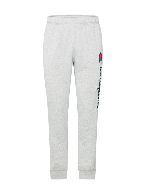 Champion Authentic Athletic Apparel Champion Authentic Athletic Apparel Панталон  нейви синьо / сив меланж / червено