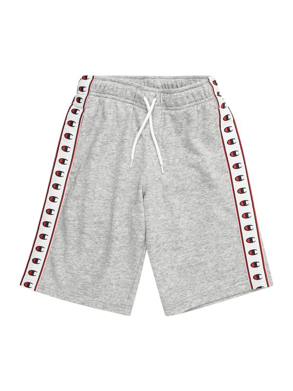 Champion Authentic Athletic Apparel Champion Authentic Athletic Apparel Панталон  нейви синьо / сив меланж / червено / бяло