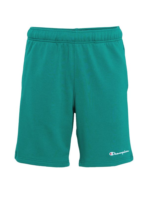 Champion Authentic Athletic Apparel Champion Authentic Athletic Apparel Панталон  смарагдово зелено / тъмночервено / бяло