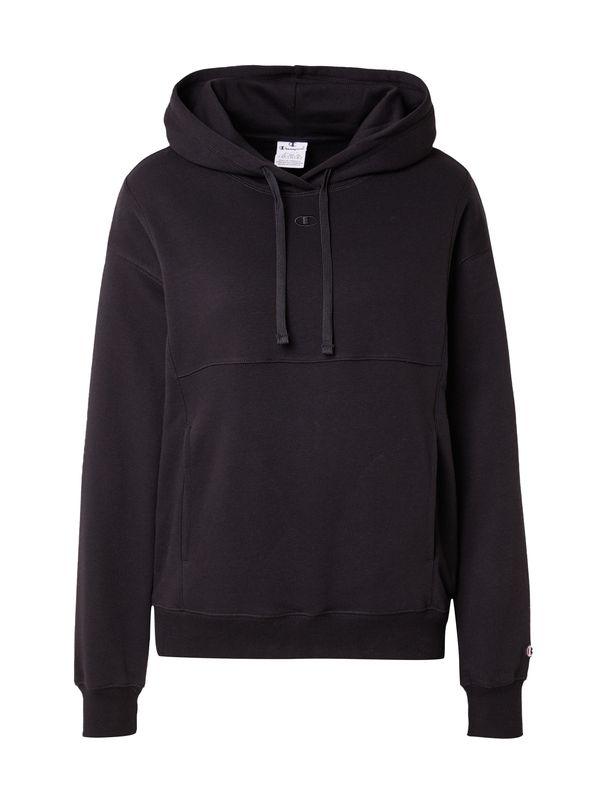 Champion Authentic Athletic Apparel Champion Authentic Athletic Apparel Спортен суитшърт с качулка  черно