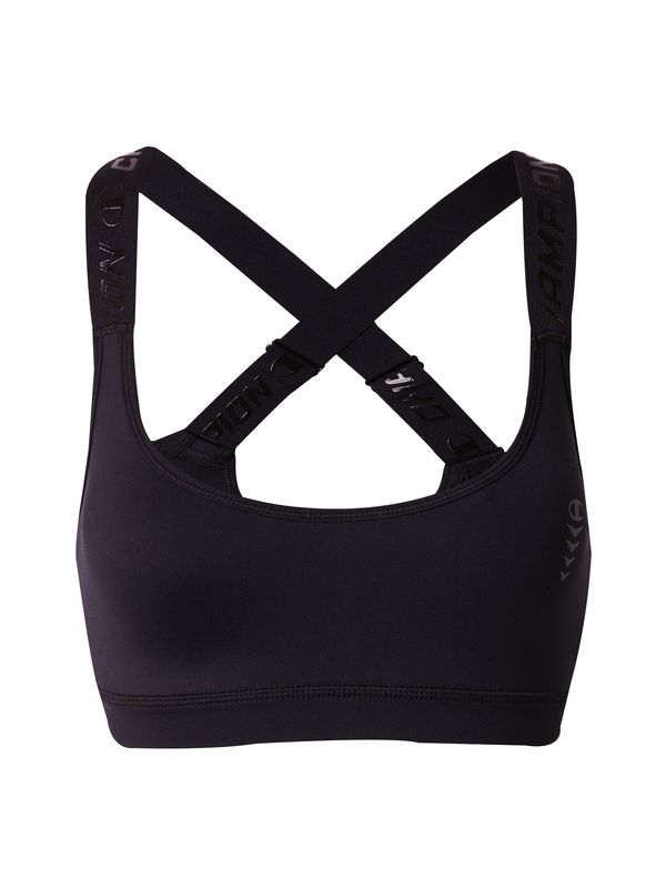 Champion Authentic Athletic Apparel Champion Authentic Athletic Apparel Спортен сутиен  сиво / черно