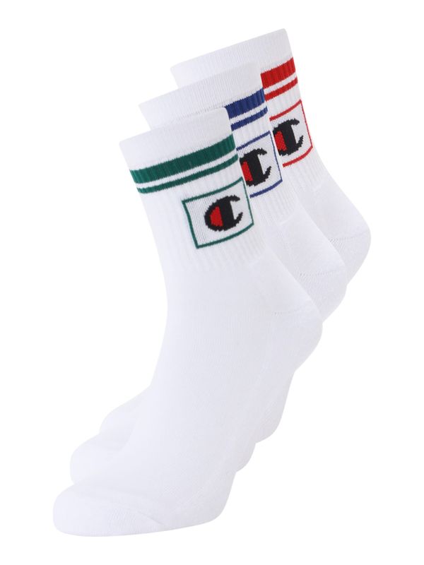 Champion Authentic Athletic Apparel Champion Authentic Athletic Apparel Спортни чорапи  нейви синьо / тъмнозелено / червено / бяло