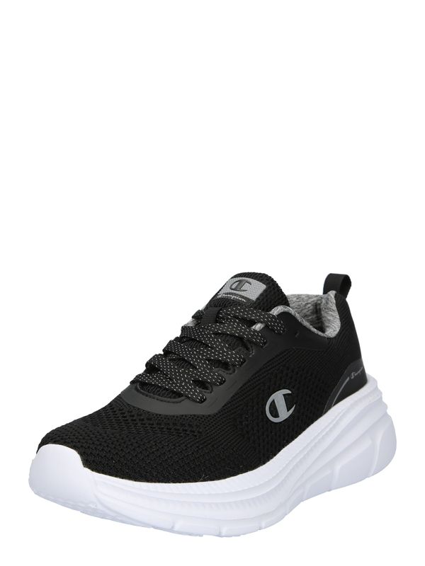 Champion Authentic Athletic Apparel Champion Authentic Athletic Apparel Спортни обувки 'PEONY ELEMENT'  сиво / черно
