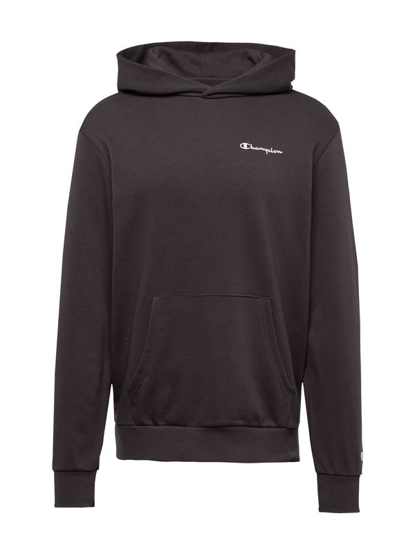 Champion Authentic Athletic Apparel Champion Authentic Athletic Apparel Суичър  антрацитно черно / бяло