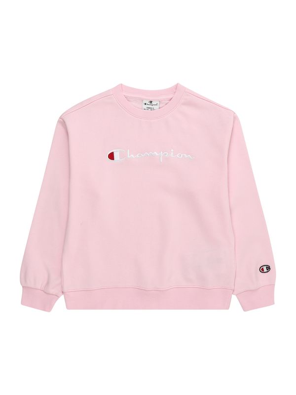 Champion Authentic Athletic Apparel Champion Authentic Athletic Apparel Суичър  бледорозово / червено / черно / бяло