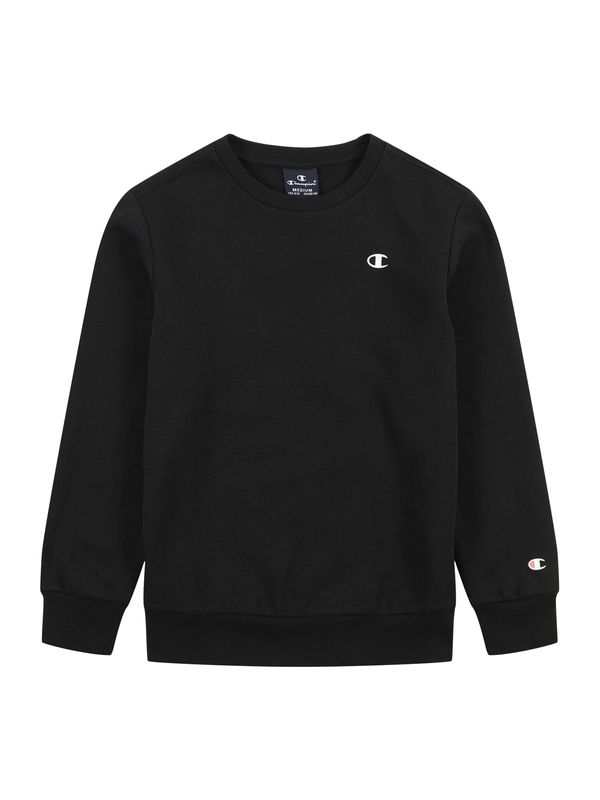 Champion Authentic Athletic Apparel Champion Authentic Athletic Apparel Суичър  черно / бяло