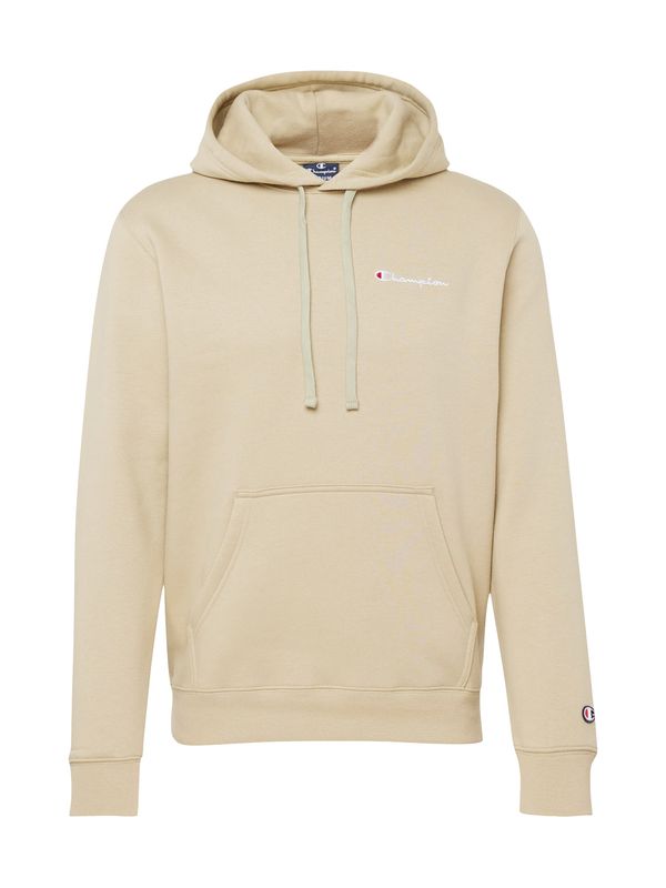 Champion Authentic Athletic Apparel Champion Authentic Athletic Apparel Суичър  кремаво / бяло