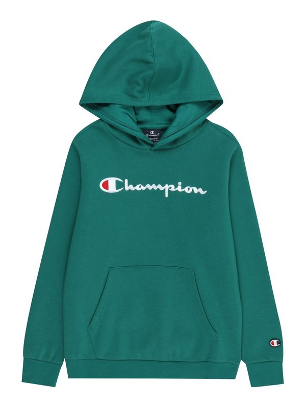 Champion Authentic Athletic Apparel Champion Authentic Athletic Apparel Суичър 'Legacy Icons'  смарагдово зелено / червено / бяло