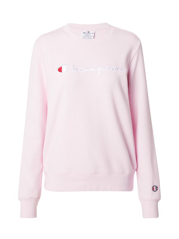 Champion Authentic Athletic Apparel Champion Authentic Athletic Apparel Суичър  нейви синьо / розово / червено / мръсно бяло