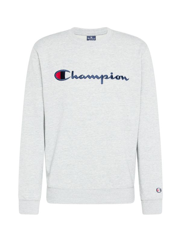 Champion Authentic Athletic Apparel Champion Authentic Athletic Apparel Суичър  нейви синьо / сив меланж / червено