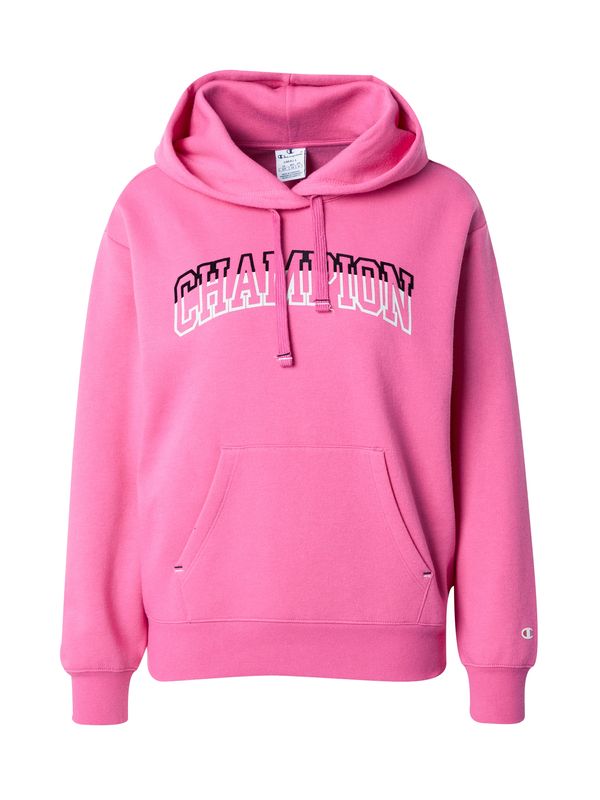 Champion Authentic Athletic Apparel Champion Authentic Athletic Apparel Суичър  розово / винено червено / бяло