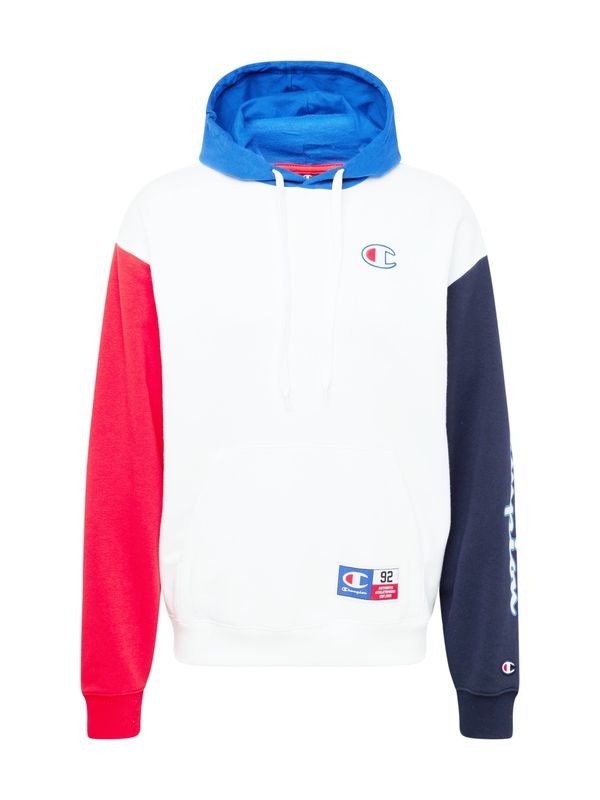 Champion Authentic Athletic Apparel Champion Authentic Athletic Apparel Суичър  синьо / нейви синьо / червено / бяло