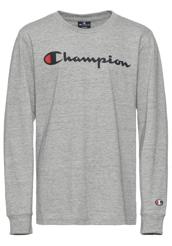 Champion Authentic Athletic Apparel Champion Authentic Athletic Apparel Суичър  сив меланж / огнено червено / черно
