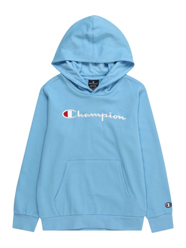 Champion Authentic Athletic Apparel Champion Authentic Athletic Apparel Суичър  светлосиньо / червено / бяло