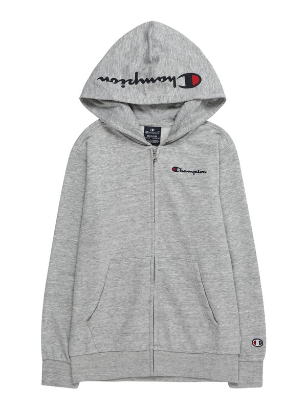 Champion Authentic Athletic Apparel Champion Authentic Athletic Apparel Суичъри с качулка 'Legacy Icons'  нейви синьо / сив меланж / светлочервено