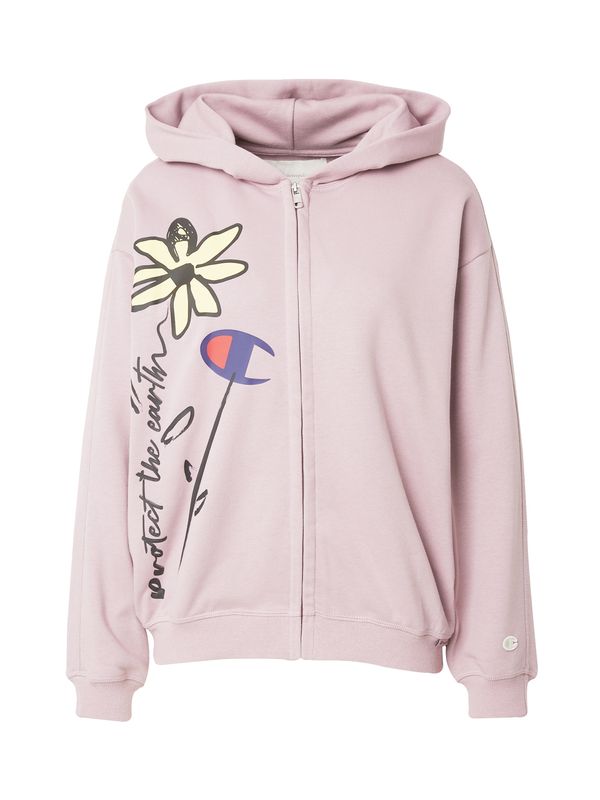 Champion Authentic Athletic Apparel Champion Authentic Athletic Apparel Суичъри с качулка  нейви синьо / светложълто / бледорозово / черно