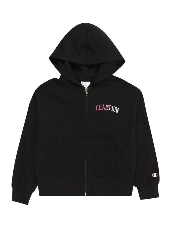 Champion Authentic Athletic Apparel Champion Authentic Athletic Apparel Суичъри с качулка  розово / бледорозово / светлорозово / черно