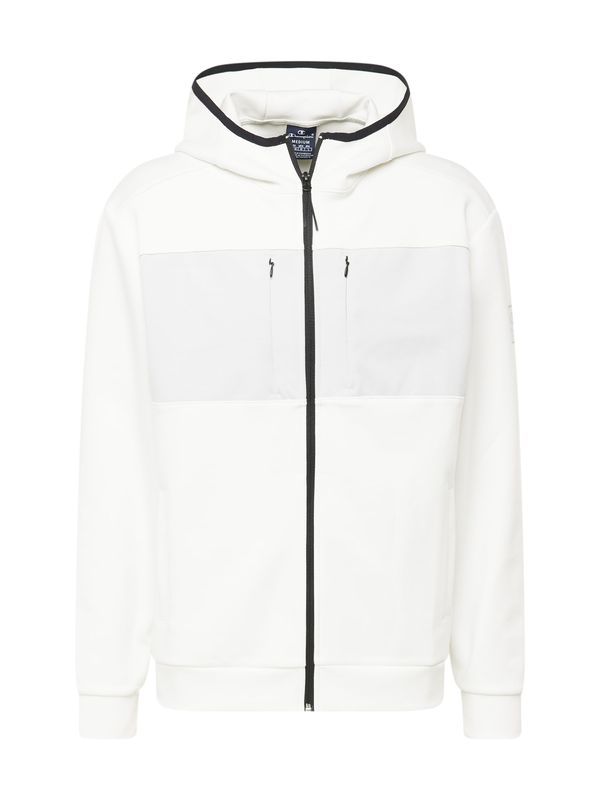 Champion Authentic Athletic Apparel Champion Authentic Athletic Apparel Суичъри с качулка  светлосиво / черно / бяло