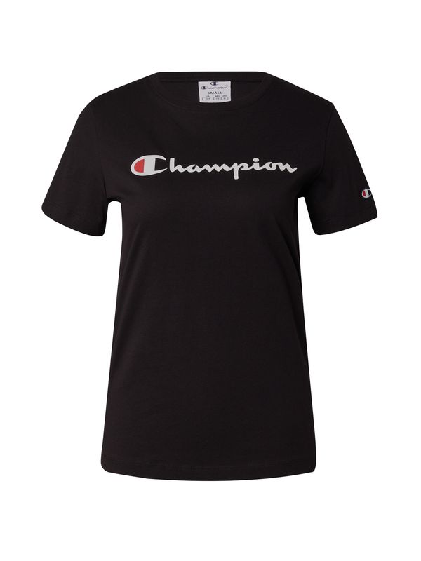 Champion Authentic Athletic Apparel Champion Authentic Athletic Apparel Тениска  алено / черно / бяло
