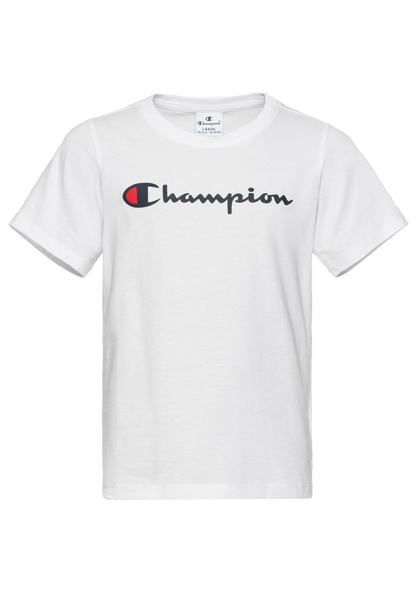 Champion Authentic Athletic Apparel Champion Authentic Athletic Apparel Тениска  черно / бяло