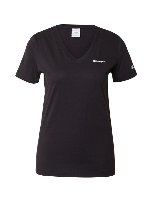 Champion Authentic Athletic Apparel Champion Authentic Athletic Apparel Тениска  черно / бяло