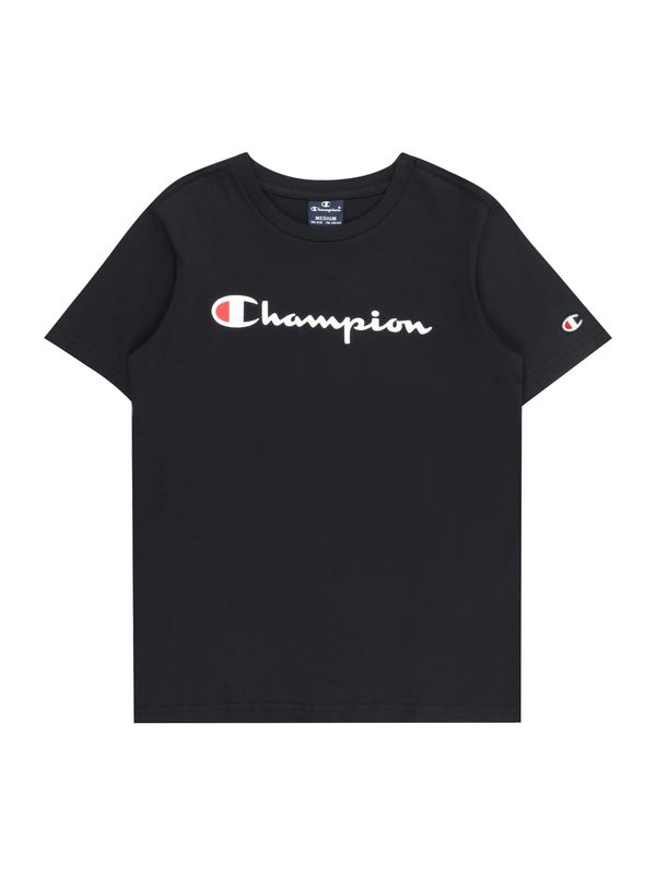 Champion Authentic Athletic Apparel Champion Authentic Athletic Apparel Тениска  червено / черно / бяло