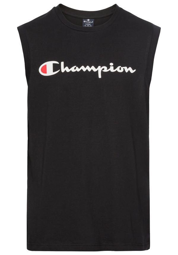 Champion Authentic Athletic Apparel Champion Authentic Athletic Apparel Тениска  червено / черно / бяло