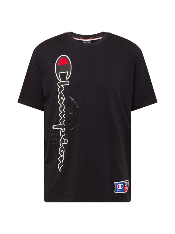 Champion Authentic Athletic Apparel Champion Authentic Athletic Apparel Тениска  червено / черно / бяло