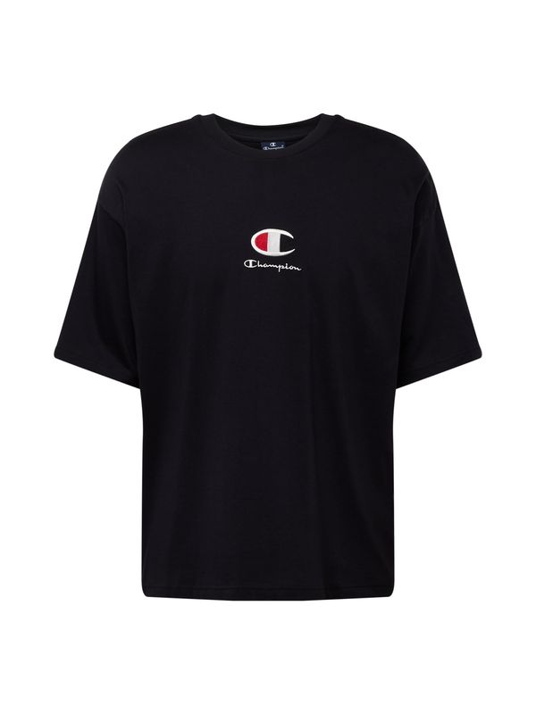 Champion Authentic Athletic Apparel Champion Authentic Athletic Apparel Тениска  червено / черно / бяло