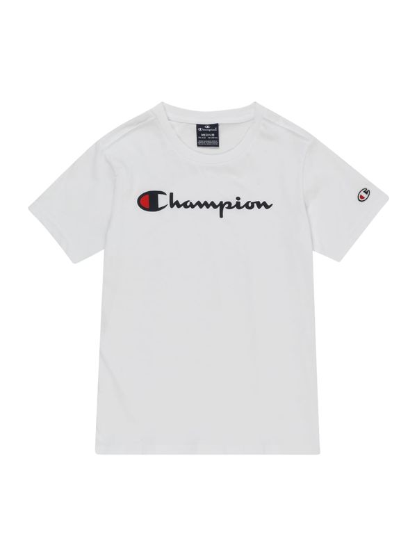 Champion Authentic Athletic Apparel Champion Authentic Athletic Apparel Тениска  червено / черно / мръсно бяло