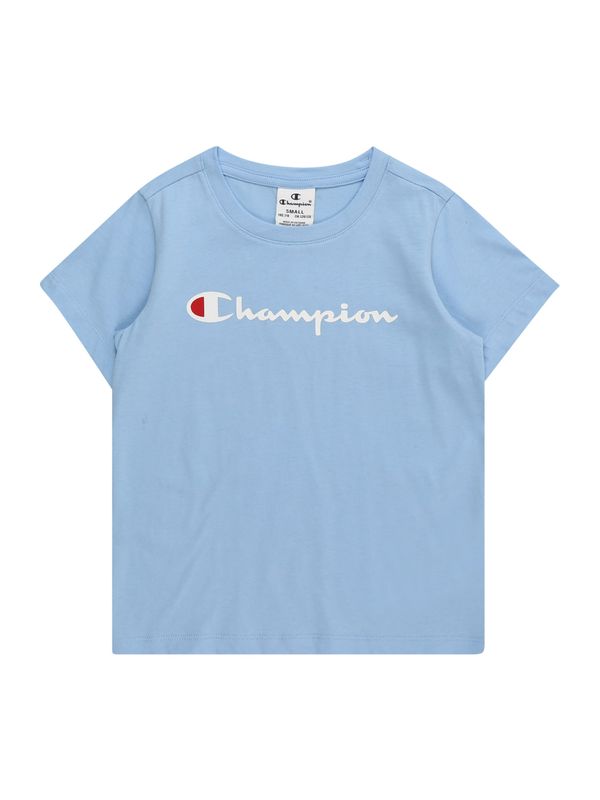 Champion Authentic Athletic Apparel Champion Authentic Athletic Apparel Тениска  гълъбово синьо / черешово червено / бяло