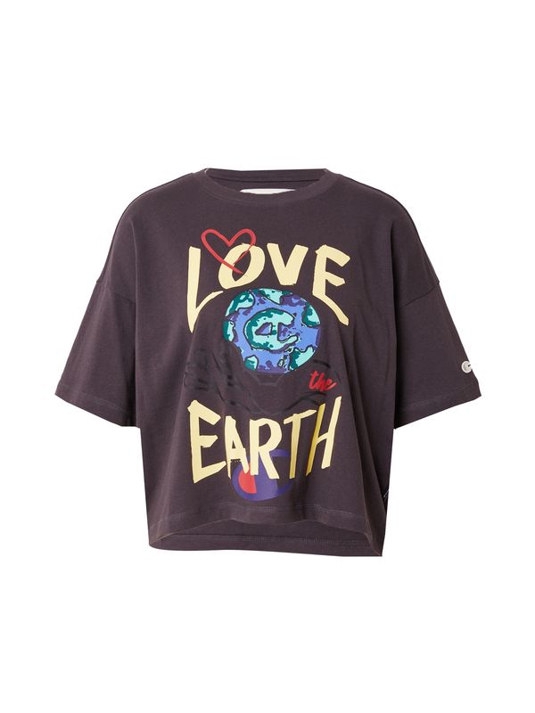 Champion Authentic Athletic Apparel Champion Authentic Athletic Apparel Тениска  кралско синьо / светложълто / антрацитно черно / червено